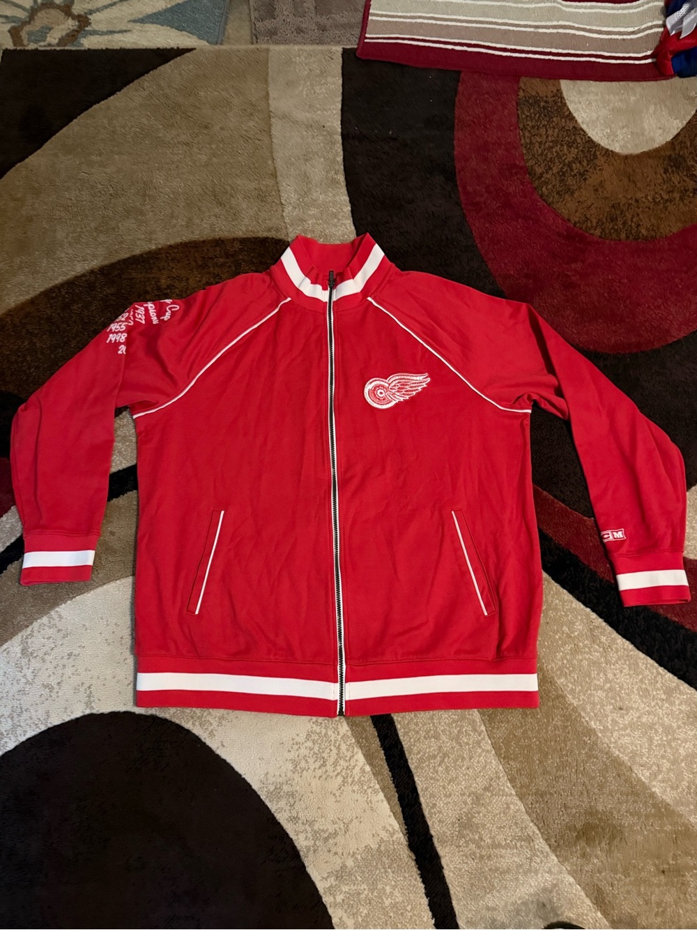 Detroit Red Wings, Stanley Cup champions jacket high end great material XXL